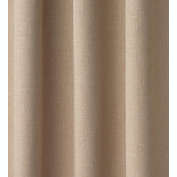 Plow & Hearth 84" L x 80"W Double-Lined Tab Patio Curtain Panel w/Wand, Harvest