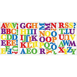 Roommates Decor Colorful Alphabet Wall Decals
