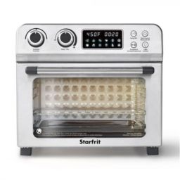 Starfrit - Convection Oven with Hot Air Fryer, 10 Cooking Modes, 1700 Watts, Stainless Steel