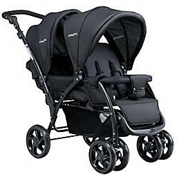 Kitcheniva Foldable Twin Baby Double Stroller Lightweight Travel Stroller Infant Pushchair
