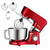 Inq Boutique ZOKOP ZK-1503 Chef Machine 5.5L 660W Mixing Pot With Handle Red Spray Paint