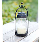 Slickblue Quart Mason Jar Butler Lantern - Black