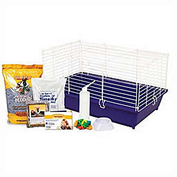 Ware Sweet Home Sunseed Rabbit Cage Starter Kit, Assorted Colors (1 Pack)