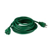 Northlight 40&#39; Green 3-Prong Outdoor Extension Power Cord