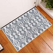 Sussexhome 2 x 3 Foot Heavy Duty Low Pile Rug Runner - Ultra-Thin Non Slip Area Rug - Washable Cotton Indoor Rug for Front Door Foyer Rug for Entryway