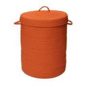 Colonial Mills Simply Home Solid Rust 16x16x24 hamper w/ lid