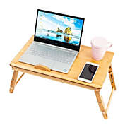Kitcheniva Nature Style Bamboo Folding Laptop Table