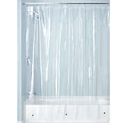 mDesign PEVA Shower Curtain Liner, 2 Pack