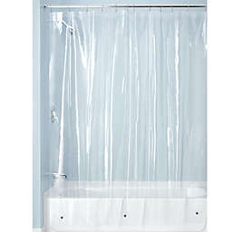 mDesign PEVA Shower Curtain Liner, 2 Pack