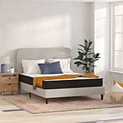 Flash Furniture Capri Comfortable Sleep 8 Inch CertiPUR-US Certified Foam and Innerspring Hybrid Mattress, Queen Mattress in a Box