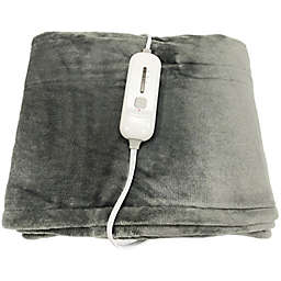 Innovation Confort - Heated Throw, 50 '' x 60 '', 3 Heat Settings, Gray