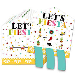 Big Dot of Happiness Let's Fiesta - Fiesta Game Pickle Cards - Pull Tabs 3-in-a-Row - Set of 12