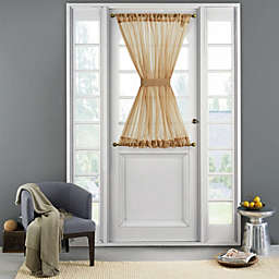 THD Sheer Voile French Door Curtains - Set of 2