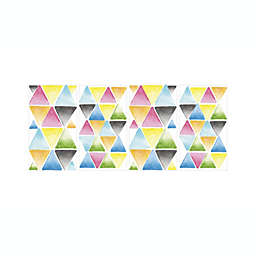 Roommates Decor Watercolor Triangle Peel and Stick Wall Decals