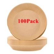 Kitcheniva Disposable Round Non-Stick Baking Paper Liner 100 Pcs