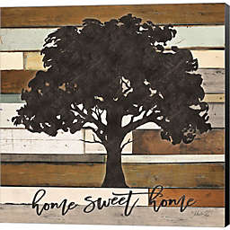 Great Art Now Home Sweet Home by Marla Rae 24-Inch x 24-Inch Canvas Wall Art