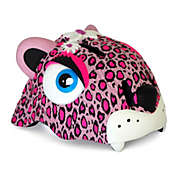 Crazy Safety   Bicycle Helmet for Kids   Pink Leopard   Head Size 19-21.5 inches (typically 3-8 years)   CPSC Certified