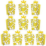 Big Dot of Happiness Let&#39;s Go Bananas - Table Decorations - Tropical Party Fold and Flare Centerpieces - 10 Count