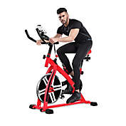 Costway-CA Adjustable Exercise Bicycle for Cycling and Cardio Fitness