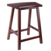 Winsome Wood Katashi 24 Fan Shape Counter Stool