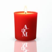 Aroma De Merrie Matte Red 10 oz Soy Candle