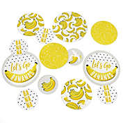 Big Dot of Happiness Let&#39;s Go Bananas - Tropical Party Giant Circle Confetti - Party Decorations - Large Confetti 27 Count