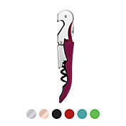 Ture-Double-Hinged Waiter&#39;s Corkscrew in Burgundy