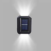Stock Preferred Solar Wall Light Up & Down Patio Deck Fence Lamp