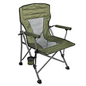 HCF Outdoor Products Company Four Season Oversize Deluxe Sports Arm Chair, Green