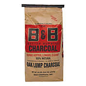 B&B Charcoal (#00042) Oak Lump Charcoal, Flavor Oak, 20 lbs.