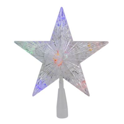 Changing Lights Details about   Wondershop Christmas Tree Topper Star LED Color 