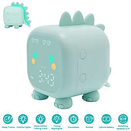 TSV Dinosaur Digital Alarm Clock, Auto Changing Brightness Night Light
