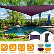Eggracks By Global Phoenix 9.84ft Sunshade Patio Cover Shade Canopy Camping Sail Awning