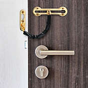 Stock Preferred Door Chain Lock for Inside in 3-Pieces Gold