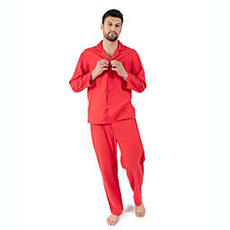 Leveret Men's Two Piece Flannel Pajamas