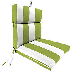 Jordan Manufacturing Jordan Manufacturing Outdoor French Edge Chair Cushion- CABANA CITRUS
