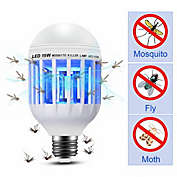 Kitcheniva 2-Pieces LED Light Zapper Lightbulb Bug Mosquito Fly Insect Killer Bulb