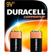 Duracell Coppertop 2/Pack Alkaline 9 Volt Batteries