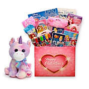 GBDS Disney Princess Valentines Gift Box w- Unicorn Plush - valentines day candy - valentines gift