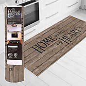 J&V TEXTILES 20"x55" Oversized Cushioned Anti-Fatigue Kitchen Runner Mat (Home Heartwood)