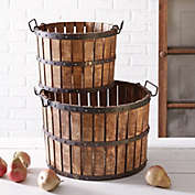 Slickblue Set of Two Cider Press Baskets