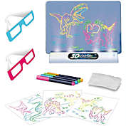 ToyVelt Light up Tracing Pad - Kids Magic Pad Light Up Drawing Board Education Dinosaur Doodle Glow Pad with 2 3D Glasses - Gift for Kids/Toddlers Boys & Girls Ages 3 -12 Years Old