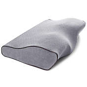 Kitcheniva Gray, Orthopedic Breathable Memory Foam Sleep Pillow Contour Cervical Neck Support