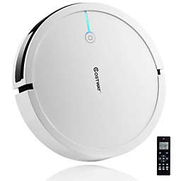Slickblue Robot Vacuum Cleaner 2000 Pa Strong Suction Filter-White