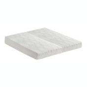 Lexicon Lenci 10 in. Split California King Gel-Infused Memory Foam Mattress (2-Piece)