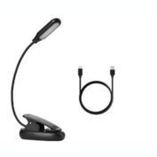 Kitcheniva Portable LED Reading Book Light With Flexible Clip