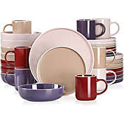 Vancasso 32-Piece Multicolour Stoneware Dinnerware Sets
