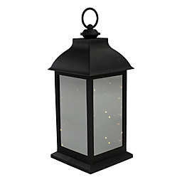 Northlight 12.4-Inch LED Lighted Battery Operated Lantern Warm White Flickering Light