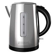 Black+Decker 1.7 Liter Stainless Steel Electric Cordless Kettle with Removable Filter
