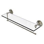 Allied Brass Prestige Monte Carlo Collection Paper Towel Holder with 22 Inch Glass Shelf